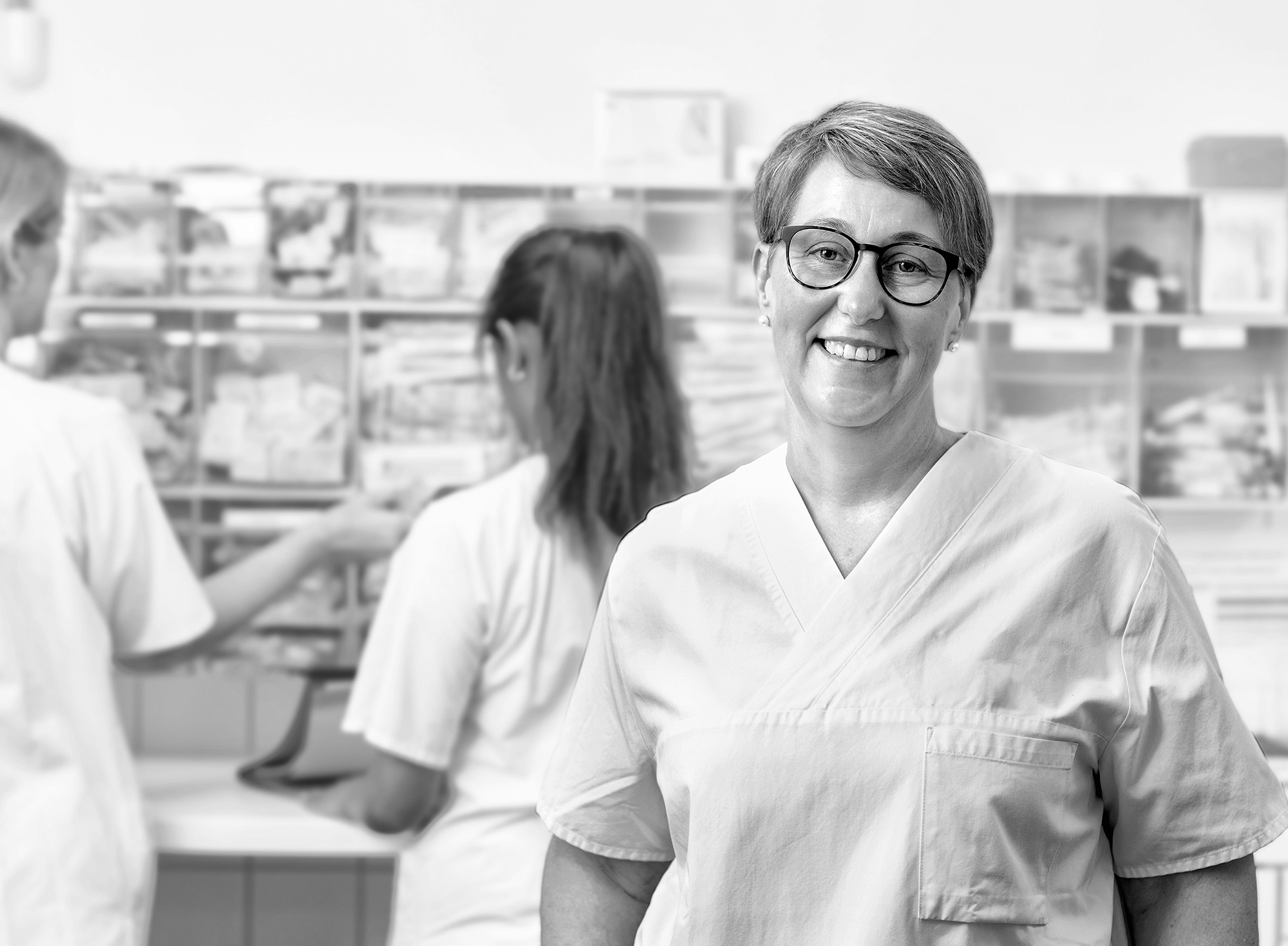 Birgit Rolfes, Krankenschwester in Lohne